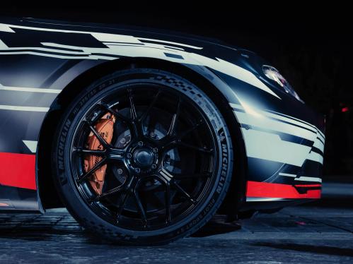 Mercedes-AMG GT 4-Door Coupe prototype in Las Vegas