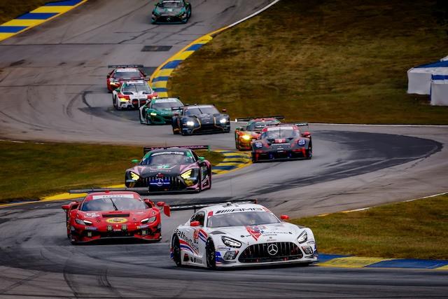The race field at the IMSA WeatherTech SportsCar Championship