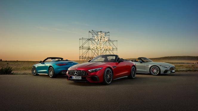 Die Mercedes-AMG SL Modelle.