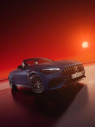 Frontansicht Mercedes-AMG CLE 53 4MATIC+ Cabrio Limited Edition