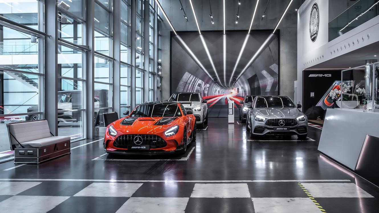 Foto from the Showroom in Affalterbach