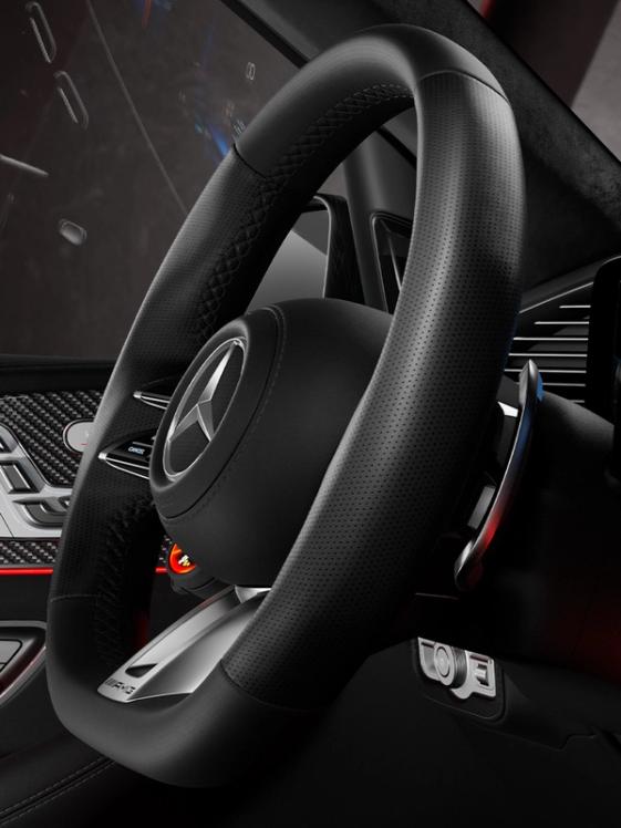 Performance Lenkrad des Mercedes-AMG GLE 63 S SUV.