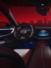 Fahrerkonsole Mercedes-AMG E 53 Limousine.