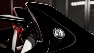 Scoops im AMG PureSpeed mit AMG Wappen.