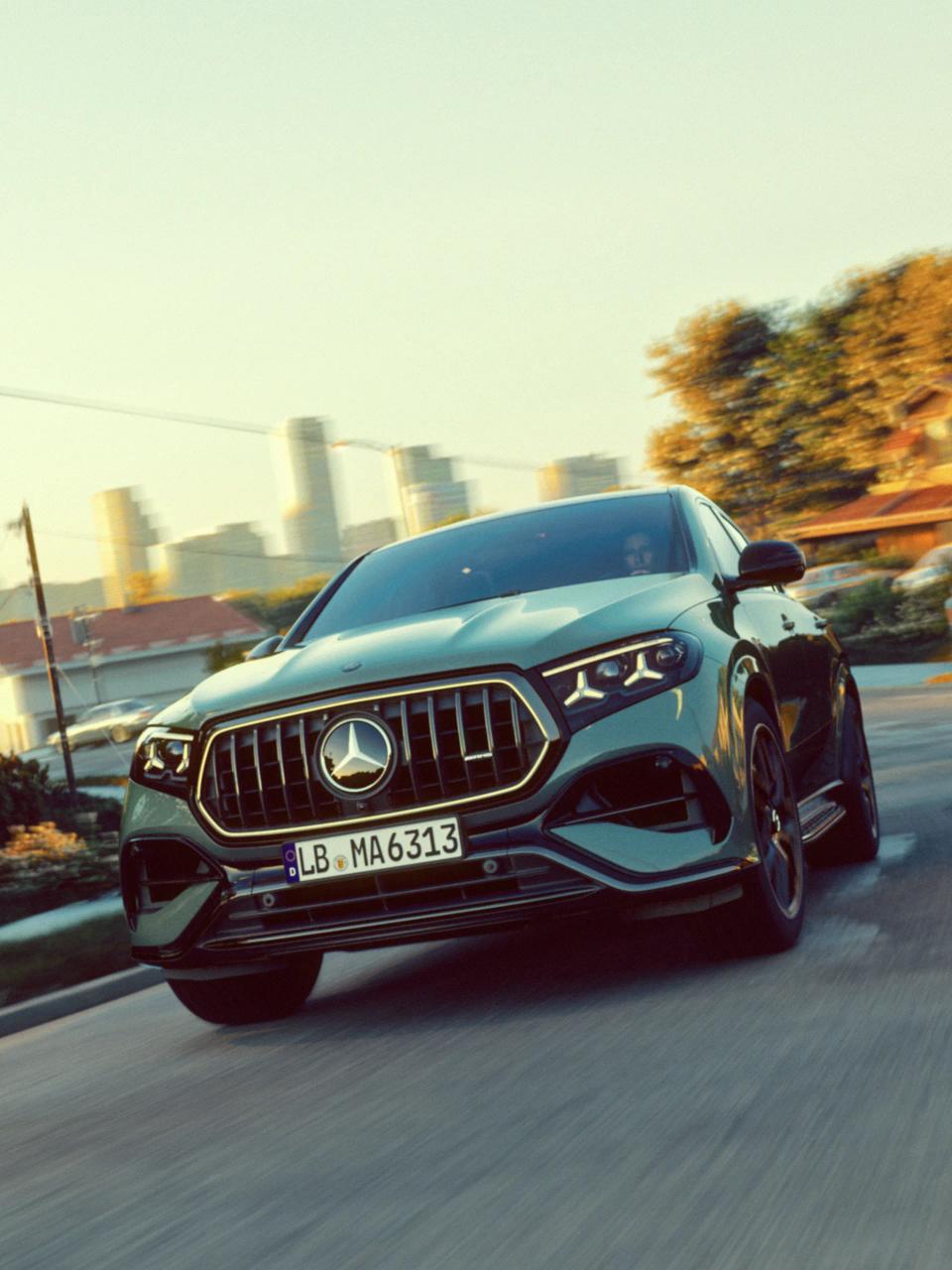 Front view of the Mercedes-AMG GLE Coupé