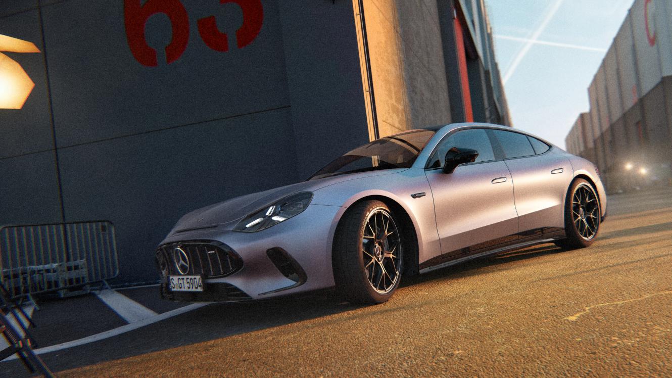 Das neue Mercedes-AMG GT 53 4-Türer Coupé