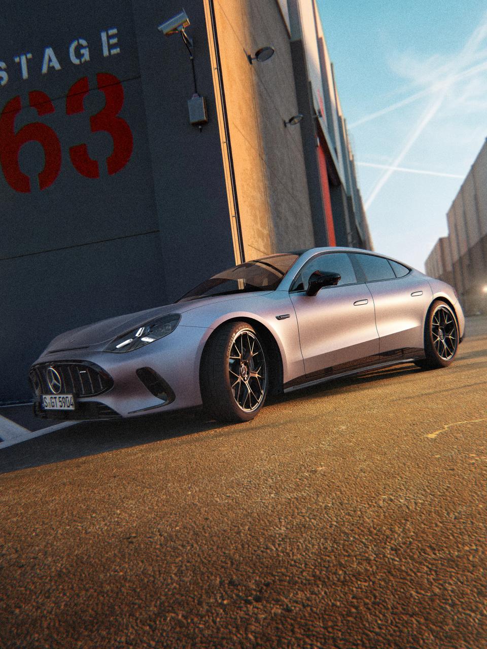 Das neue Mercedes-AMG GT 53 4-Türer Coupé