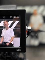 AMG Allstar Matthias in front of the camera