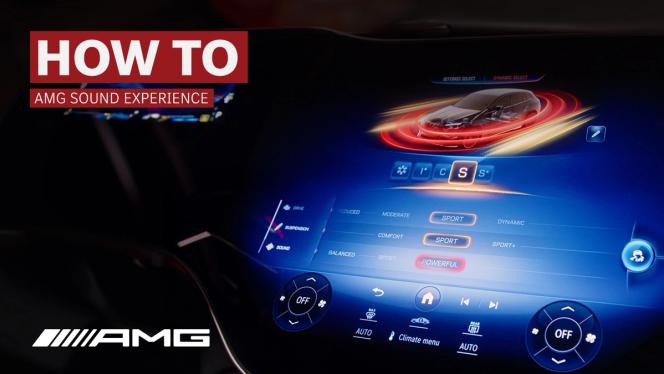 die Funktion der AMG Sound Experience
