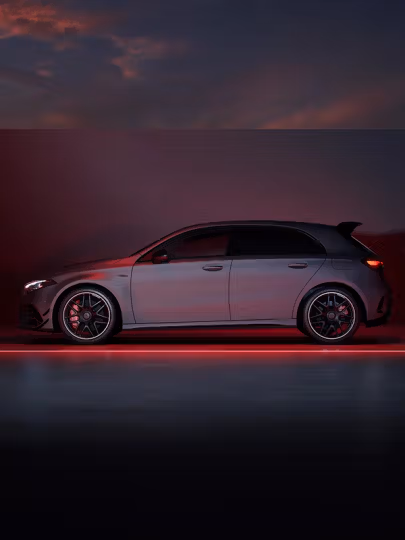Mercedes-AMG A 45 S 4MATIC+ sideview