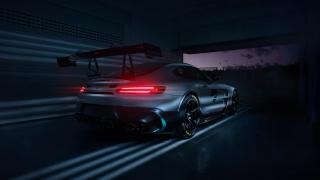 Dynamic image of a Mercedes-AMG GT