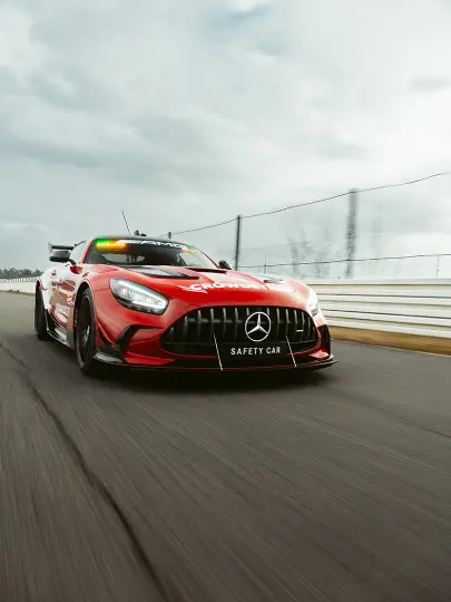 Safety Car on track