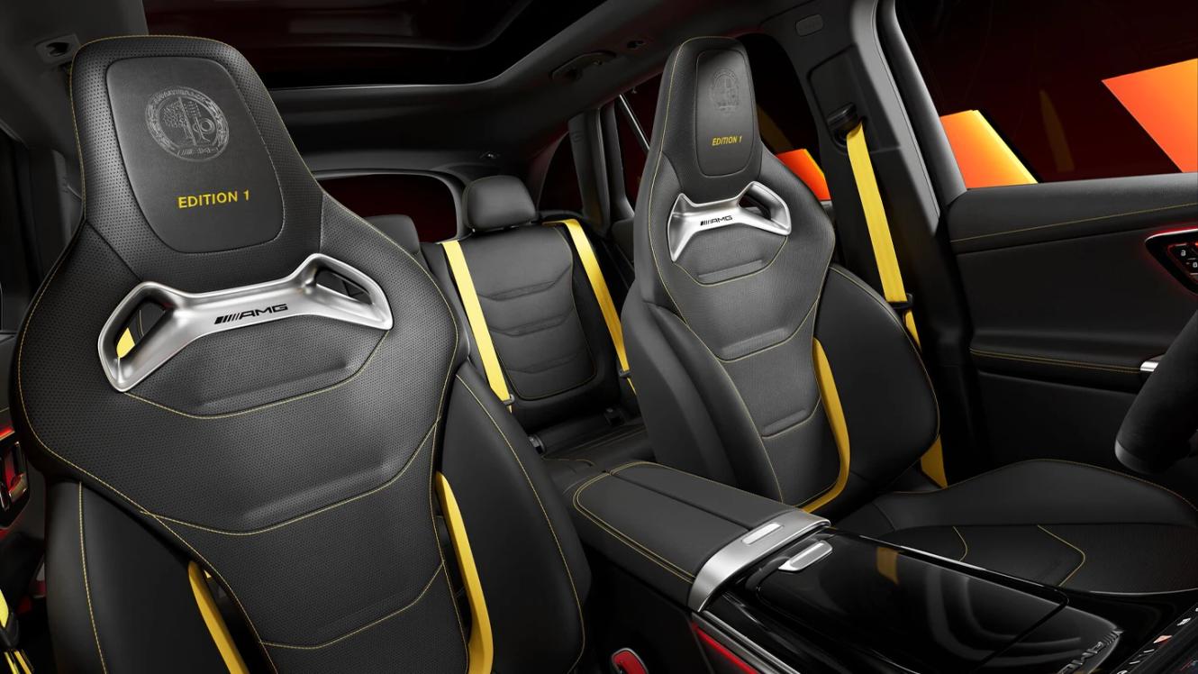 Sitze der Sonderedition des neuen Mercedes-AMG GLC 63 S E PERFORMANCE.