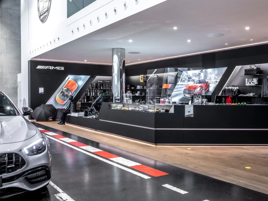 Foto from the Showroom in Affalterbach