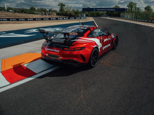 Safety Car on the track