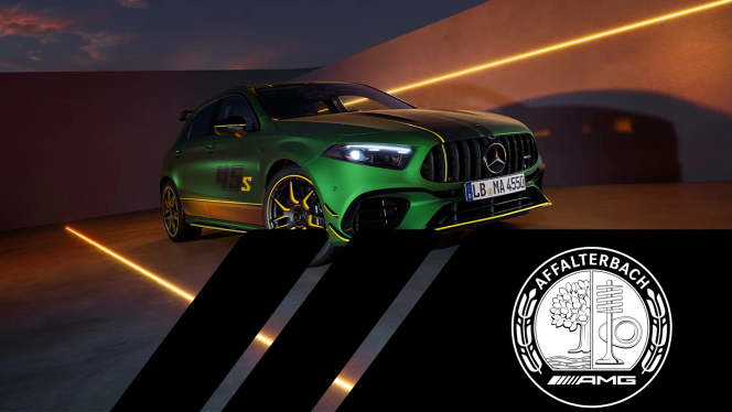 Mercedes-AMG A 45 S Final Edition frontal view