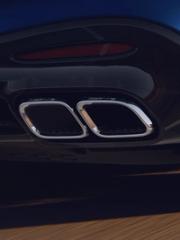 Exhaust of the Mercedes-AMG GT Coupé 55.