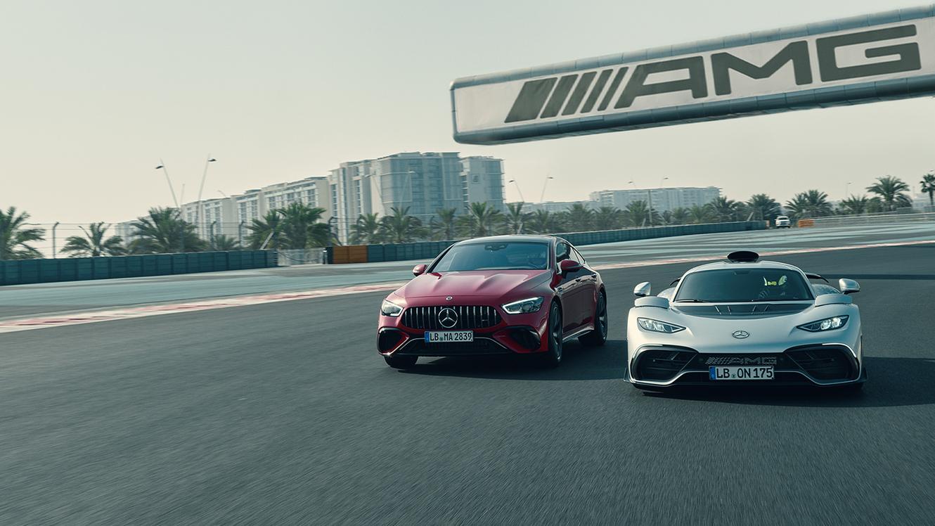 Mercedes-AMG ONE und Mercedes-AMG GT 63 S E PERFORMANCE