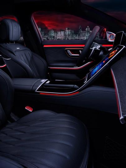 Interieur des Mercedes-AMG S 63 E PERFORMANCE.