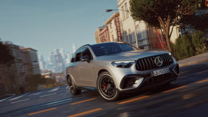 Mercedes-AMG GLC 53 4MATIC+ SUV im urbanen setting