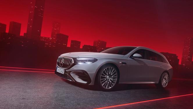 Mercedes-AMG E 53 T-Modell Frontansicht.