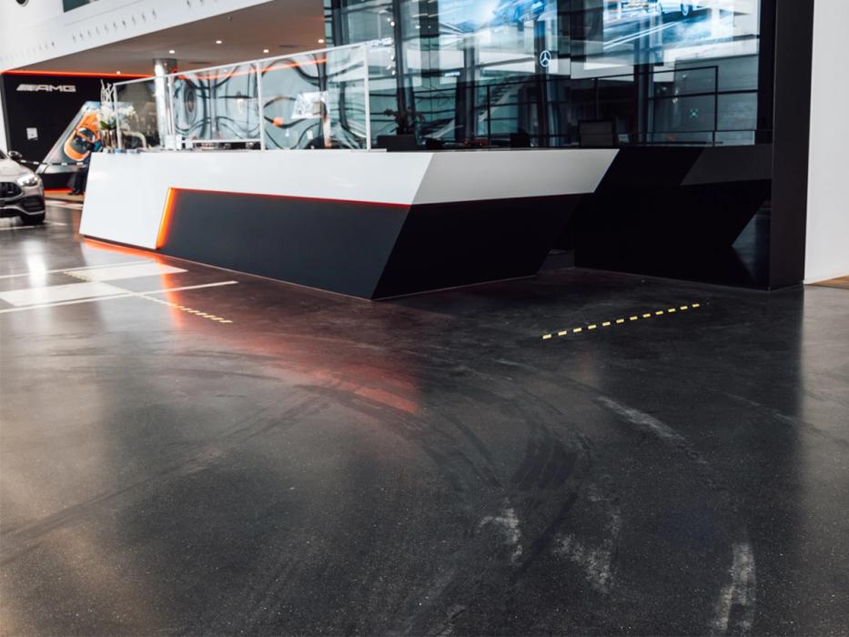 Foto from the Showroom in Affalterbach