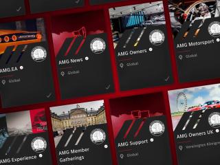 Image of the AMG Private Lounge groups