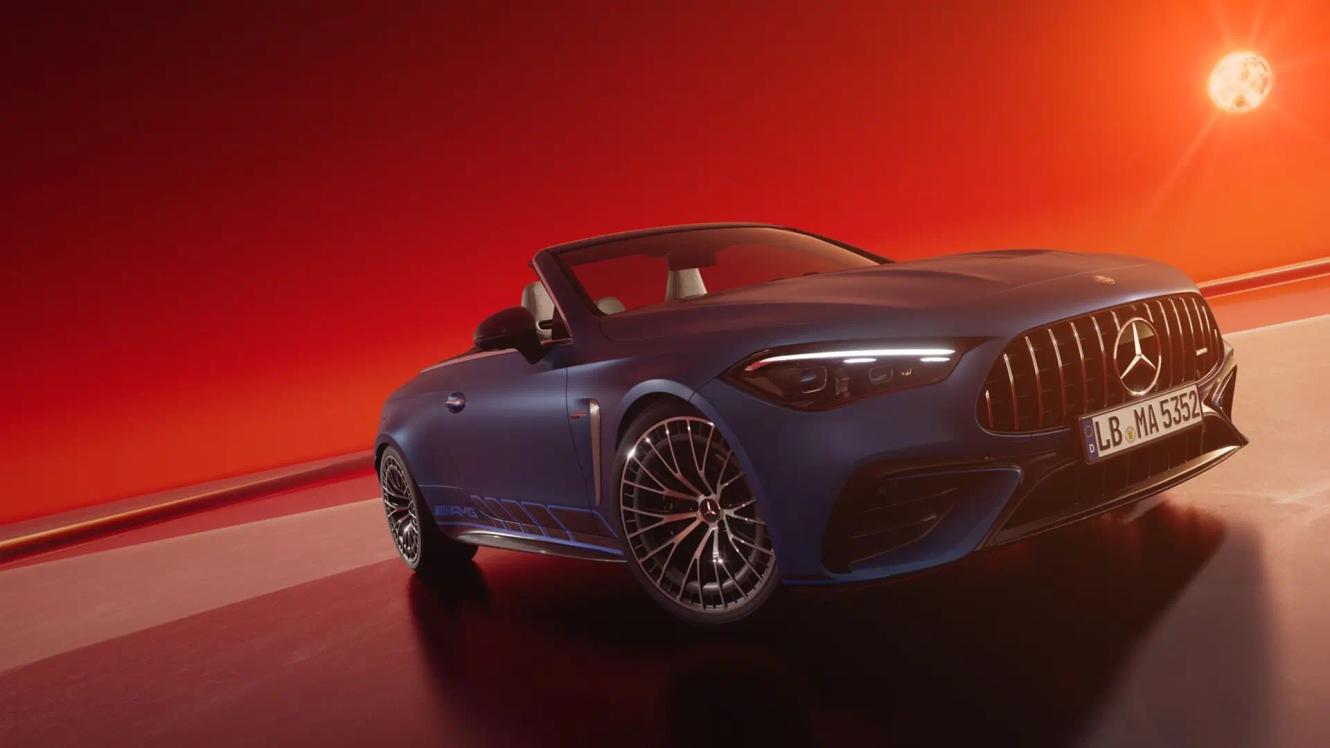 Frontansicht Mercedes-AMG CLE 53 4MATIC+ Cabrio Limited Edition