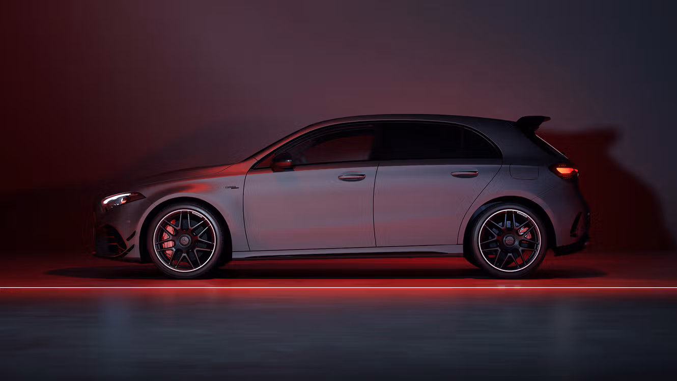 Mercedes-AMG A 45 S 4MATIC+ sideview