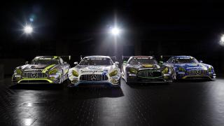 Lineup Mercedes-AMG GT Race cars