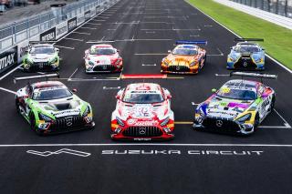 Mercedes-AMG Line-Up bei der Intercontinental GT Challenge 2025