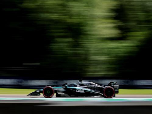 The Mercedes-AMG F1 W16 E PERFORMANCE.