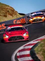 Mercedes-AMG GT race care on the race track during the bathurst race