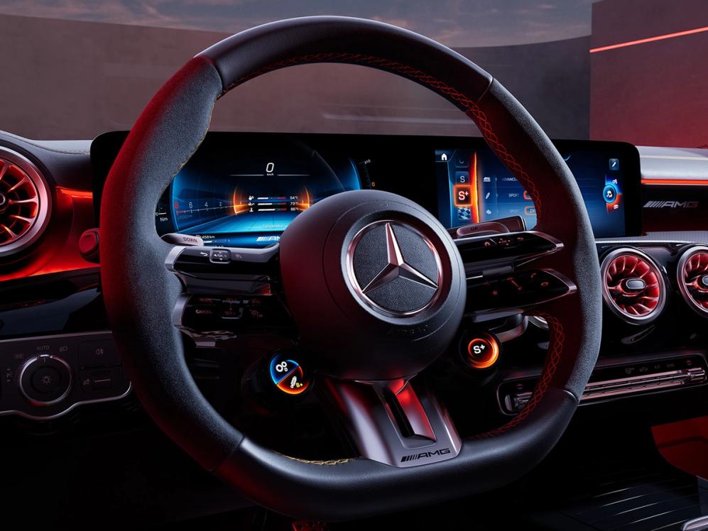 Mercedes-AMG Performance steering wheel