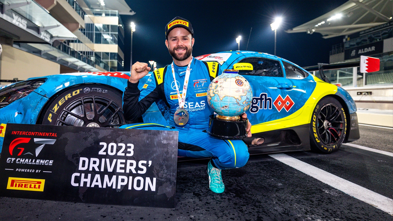 2023 Driver's Champion and his GT car