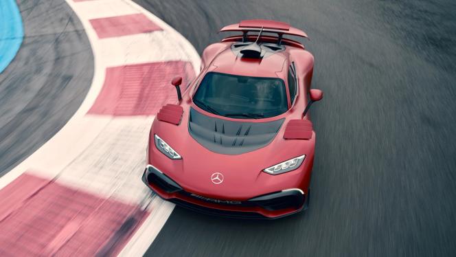 Der Mercedes-AMG ONE auf der Rennstrecke