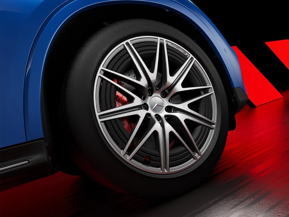 Reifen und Felgen des neuen Mercedes-AMG GLC 43.