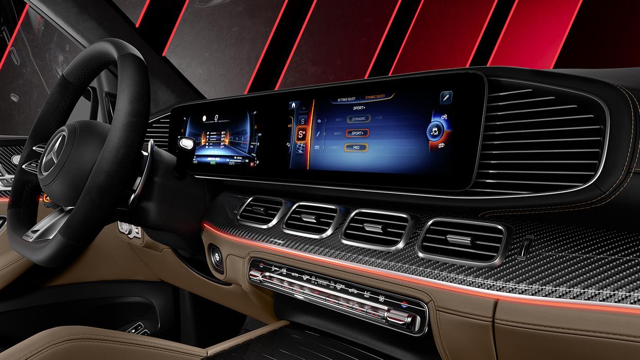 MBUX System des Mercedes-AMG 63 S SUV