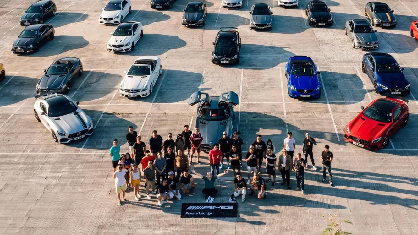 Drone footage of the AMG PL Group Hong Kong