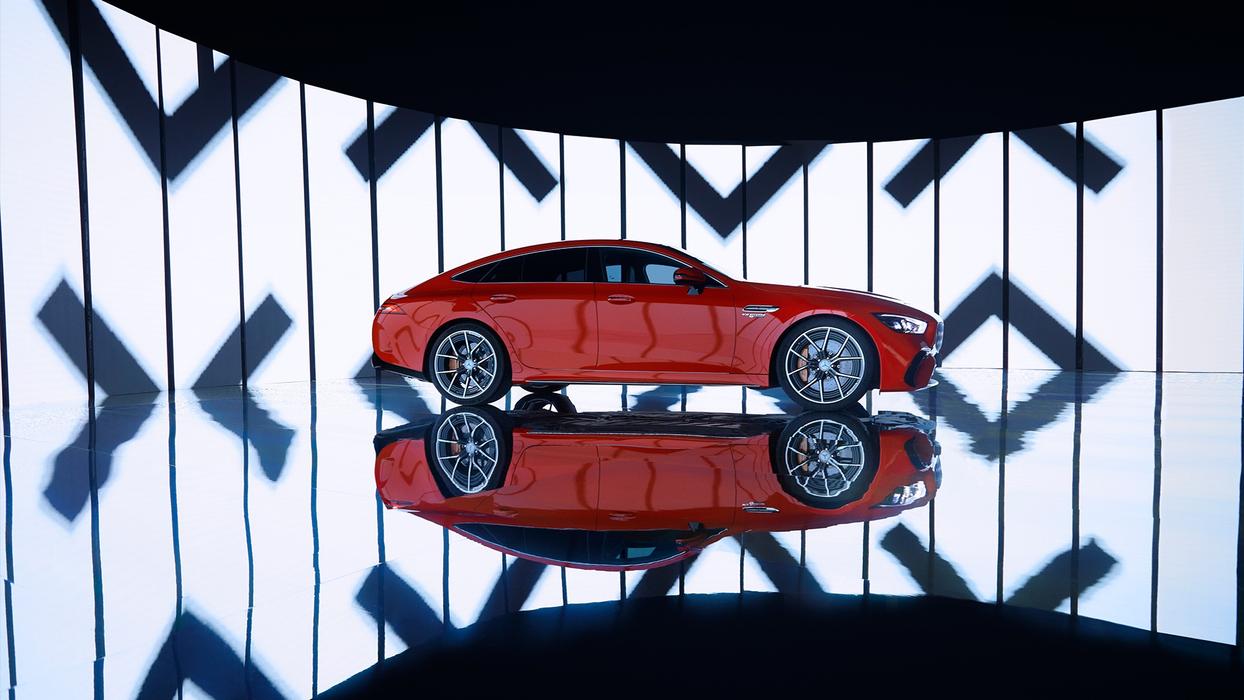 the Mercedes-AMG GT 63 S E PERFORMANCE