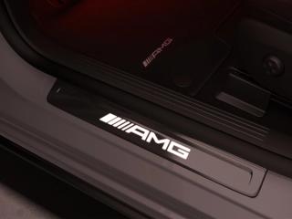 Door sill of the Mercedes-AMG EQE 53 4MATIC+.