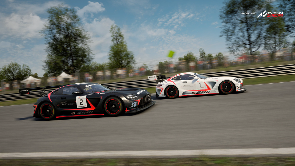 Mercedes-AMG Motorsport Virtual Championship racing at the Nürburgring