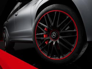 Rad und Felge der neuen Mercedes-AMG GLS MANUFAKTUR Arctic Silver Edition