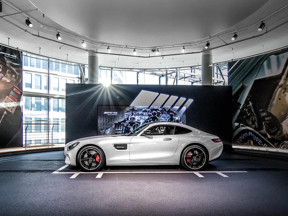 vehicle exhibition in the Performance Center