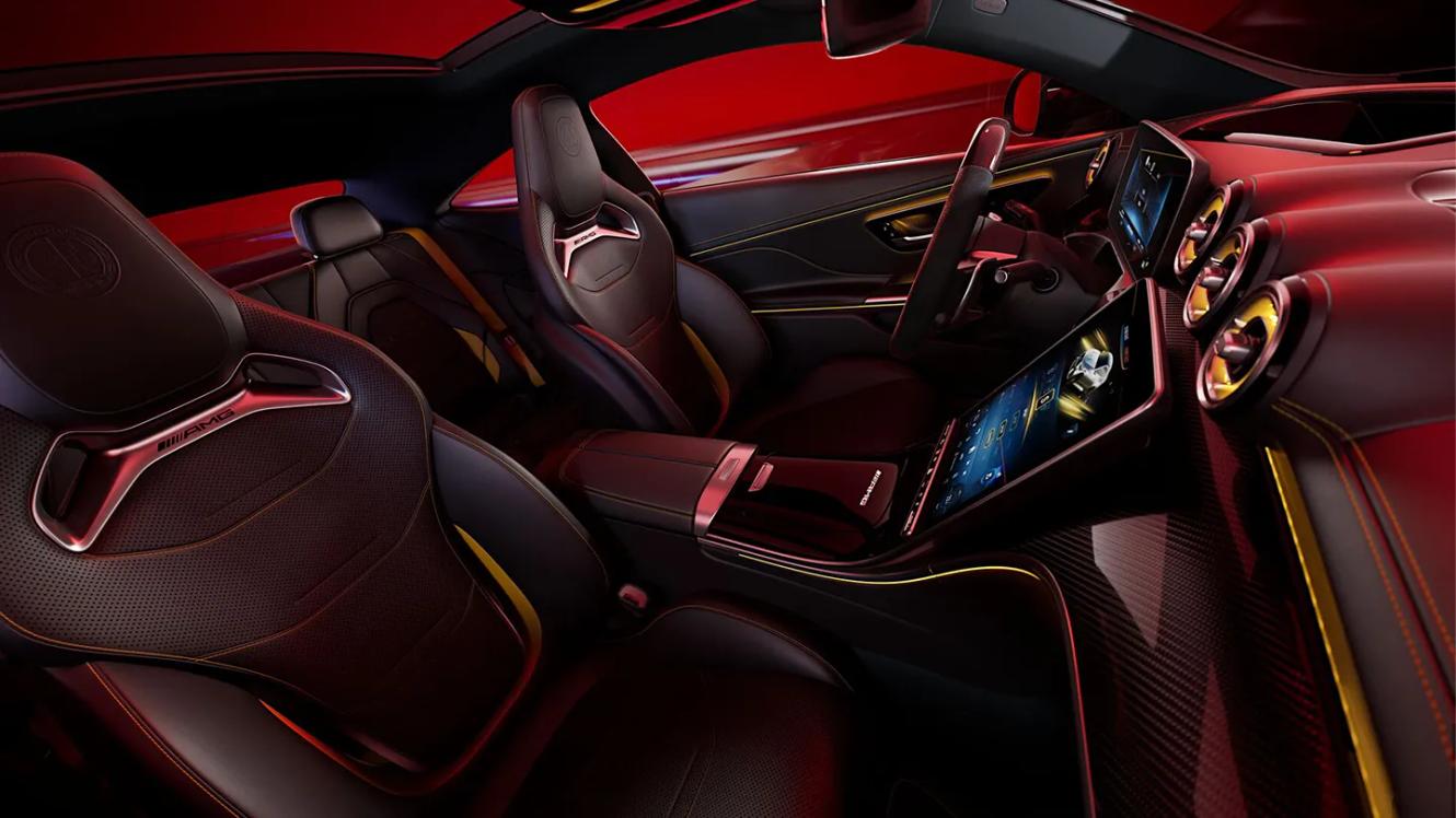 Innenraum des Mercedes-AMG CLE 53 4Matic+ Coupé “Limited Edition”