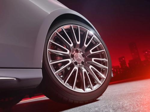 Rim of Mercedes-AMG E 53 Estate.