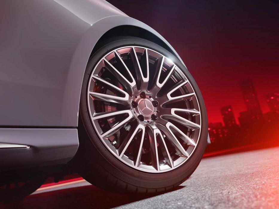 Rim of Mercedes-AMG E 53 Estate.