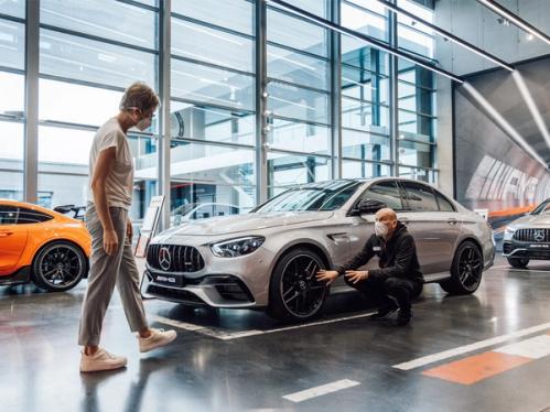 Foto from the Showroom in Affalterbach