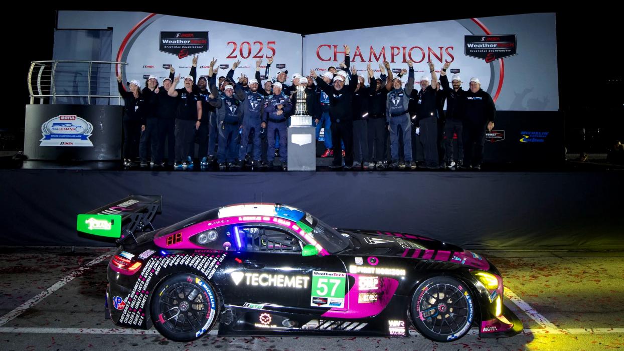 2025 champions in the IMSA WeatherTech SportsCar Championship