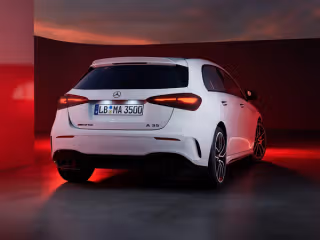 Mercedes-AMG 35 rear view